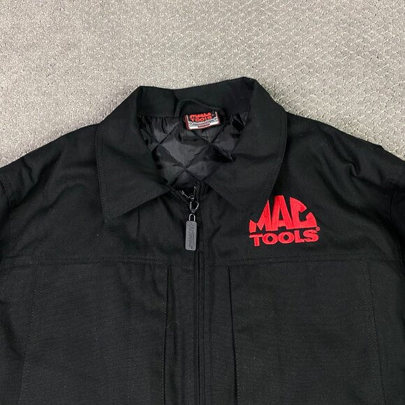 MAC Tools Duck Canvas Jacket Men's XL Heavyweight Workwear Quilt Lined Mechanic - Picture 2 of 10